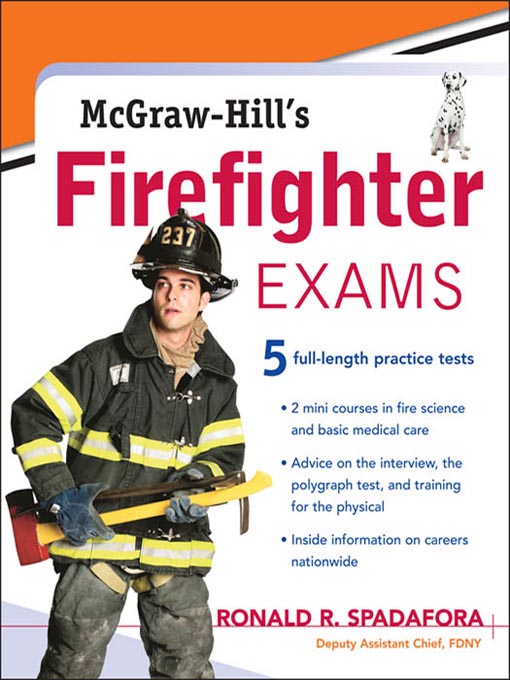 Title details for McGraw-Hill's Firefighter Exams by Ronald Spadafora - Available